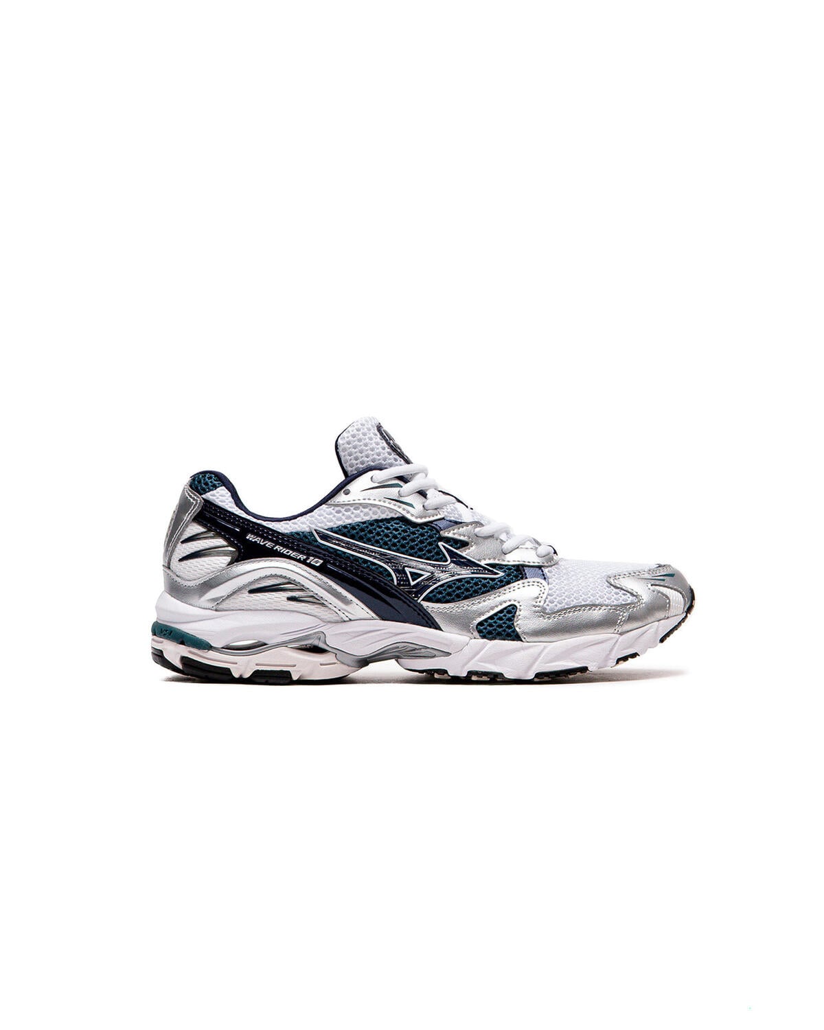 美品✨MIZUNO 25.5 WAVE RIDER 10 GRAY WHITE mizuno-s-l-wave-rider-10-white